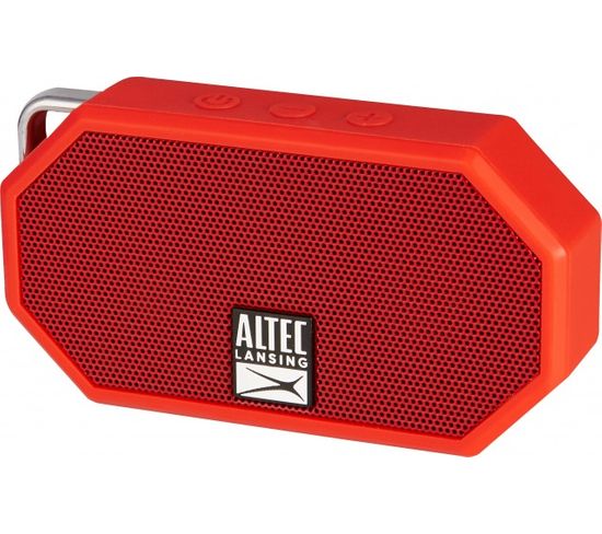 Enceinte Bluetooth Bt, "mini H20" Rouge , Ip67 / Altec Lansing
