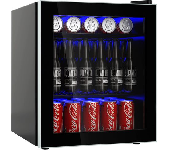 Mini Réfrigérateur 46l Refroidisseur De Boissons 60 Canettes, Mini Frigo Température 4 à 16°c