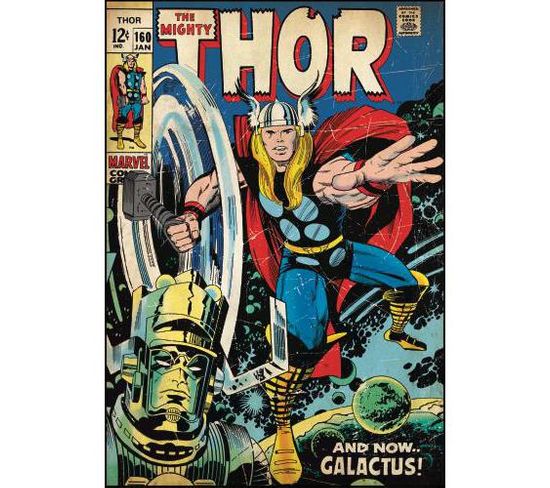 Stickers Repositionnables Géants Thor, Marvel Comic Book 61x87 - Marvel Thor Comic Book