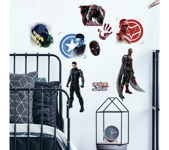 Stickers Muraux Falcon Et Le Soldat De L'hiver Marvel