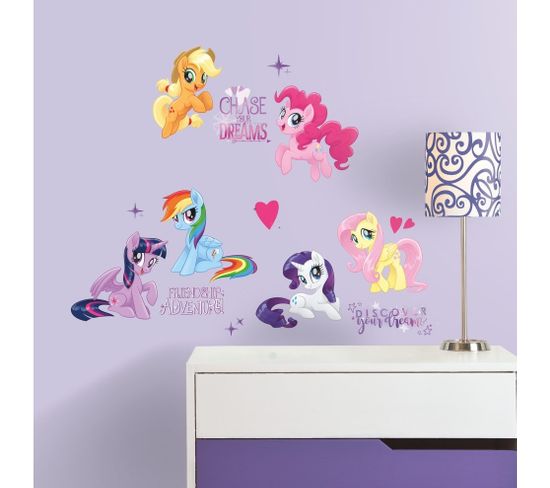 Stickers My Little Pony Modèle Les Amis C'est Magique