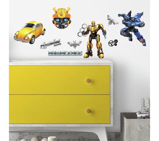Stickers Transformers - Modèle Bumblebee Autobot