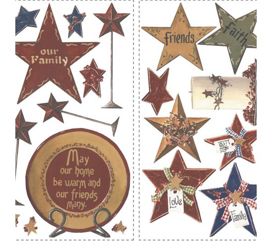 Stickers - Amis Et Familles - Hauteur 45,7 Cm