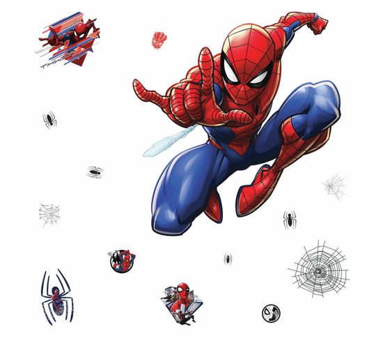 Stickers Géant Spiderman Marvel 70x85 Cm