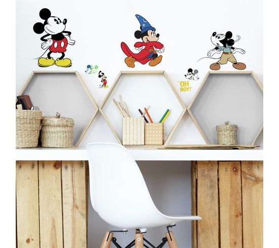 Stickers Disney Mickey Mouse - Modèle 90 Ans De Magie