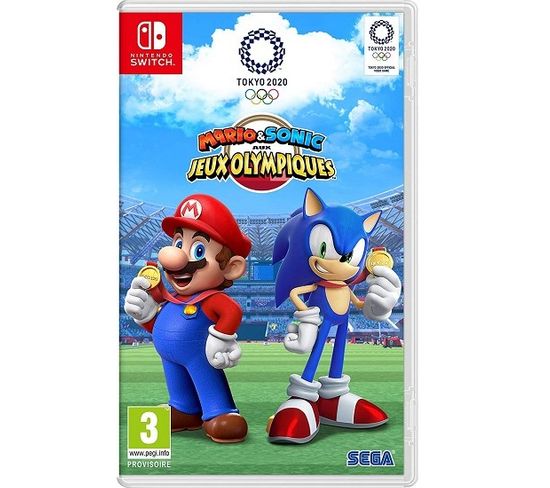 Mario Et Sonic Aux Jeux Olympiques Tokyo 2020 Switch