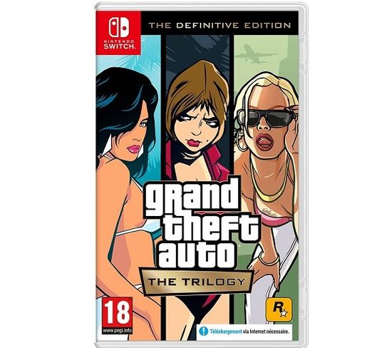 Gta The Trilogy Definitive Edition Switch