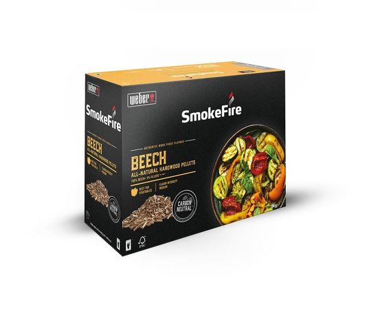 Pellets De Bois Hêtre Pour Barbecue Weber Smokefire - 8kg