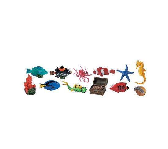 12 Figurines Recifs Coralliens