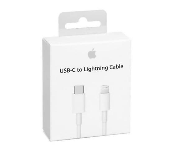 Mx0k2 - Câble Usb Type-c À Lightning (1m, Blanc) - Original, Blister