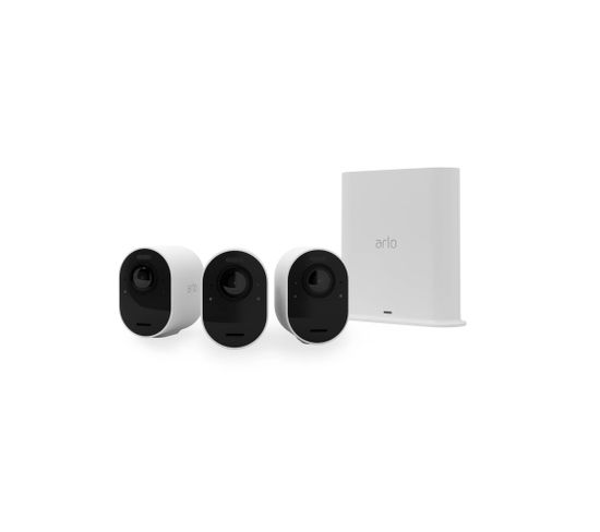 Kit 3 Caméras De Sécurité Blanches Wifi Extérieure - Ultra 2