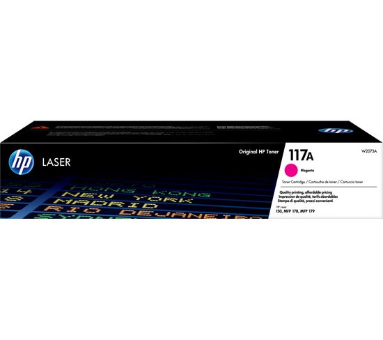 Cartouche Toner Hp 117a  Magenta  Laser  700 Pages