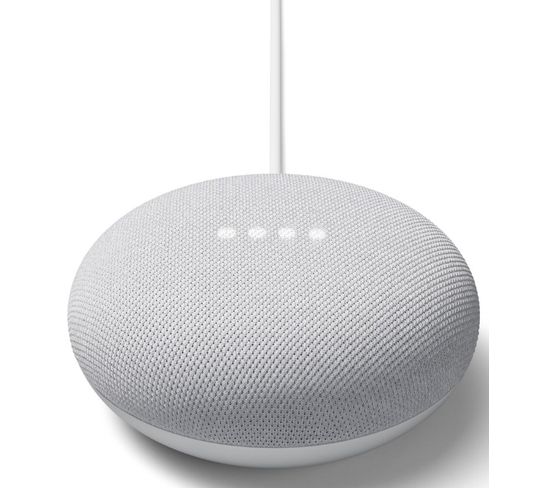 Haut-parleur Intelligent Avec Google Assistant Google Nest Mini Blanc