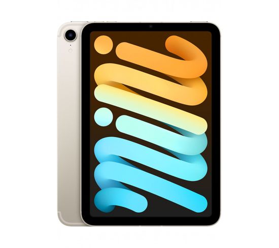 iPad Mini (2021) 8.3" Wifi + Cellulaire 64 Go Lumière Stellaire