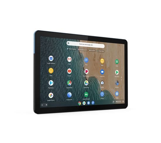 Tablette Ideapad Duet Chromebook 10.1" 128 Go Bleu, Gris