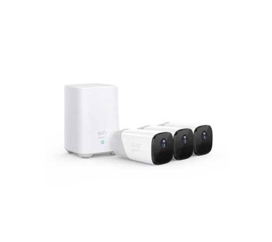 Kit 3 Caméras Eufycam 2 Pro+ Home Base