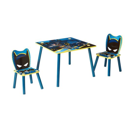 Ensemble Table Et 2 Chaises Pour Enfants dc Comics - Batman
