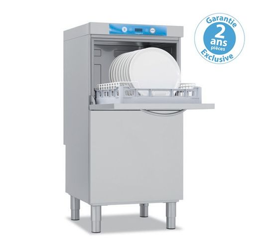 Lave-vaisselle Professionnel Surélevé - 7,9 Kw - Panier 500 X 500 Mm -