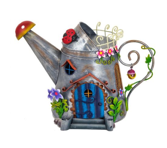 Maisonnette Arrosoir En Métal Fairy Kingdom
