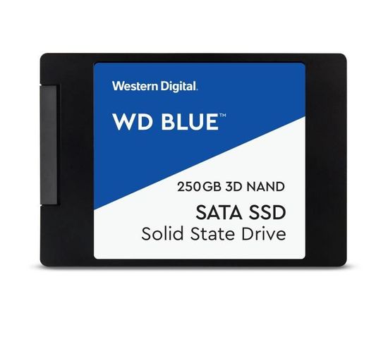 Disque Ssd Interne Wd Blue 3d Nand 250 Go Format 2.5/7mm