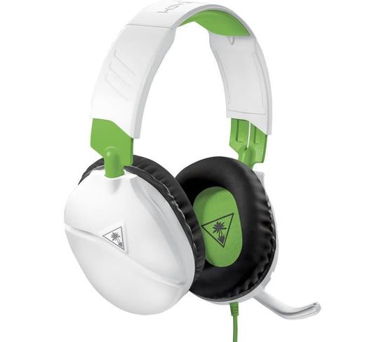Casque Gamer Recon 70x Pour Xbox One Blanc Compatible PS4, Nintendo Switch, Appareils Mobiles