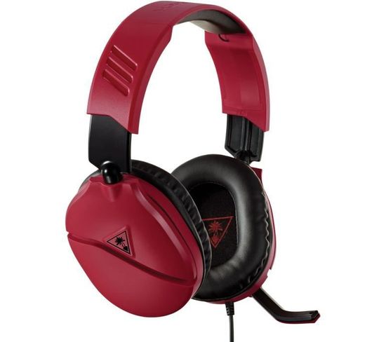 Casque Gamer Recon 70n Pour Nintendo Switch Rouge Compatible PS4, Xbox One, Appareils Mobiles