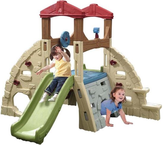 Aire De Jeux En Plastique Alpine Aire De Jeux Structure Gonflable But