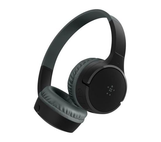 Soundformtm Mini  Casque Audio Sans Fil Circumaural Pour Enfants  Bluetooth  Noir