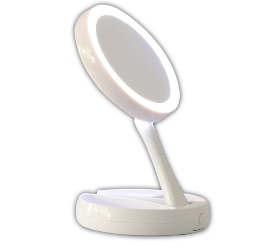 Miroir Grossissant LED Pliable Cenocco Cc9050