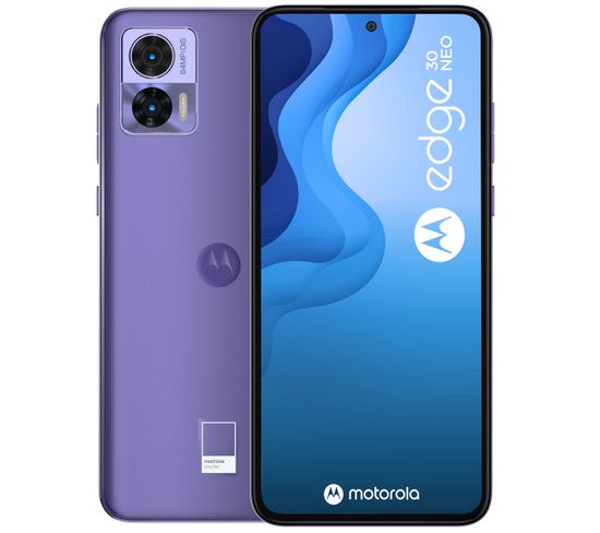 Smartphone Edge 30 neo 6.3" 128 Go violet
