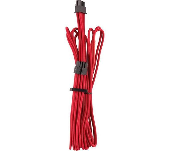 Premium Individually Sleeved Eps12v Cpu Cable, Type 4 (generation 4), Red (cp-8920237)
