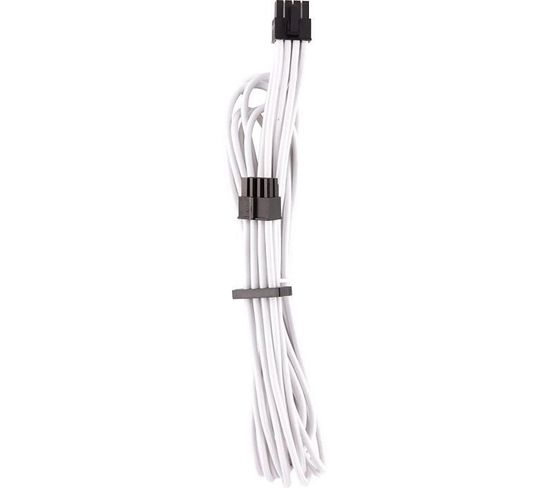 Premium Individually Sleeved Eps12v Cpu Cable, Type 4 (generation 4), White (cp-8920238)