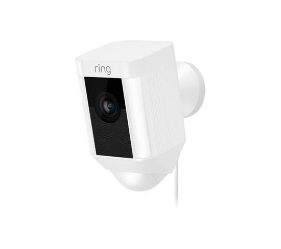 Caméra De Surveillance Filaire Spotlight 1080p Blanc