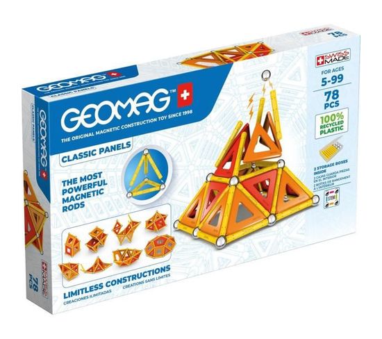 Geomag - Ecofriendly 78 PCs Panels