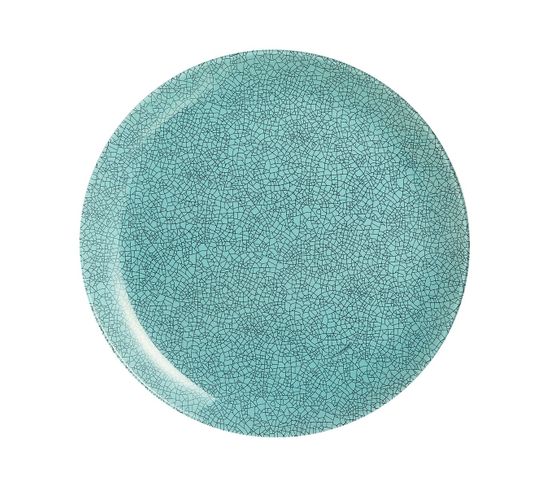Assiette Plate Turquoise 26 Cm