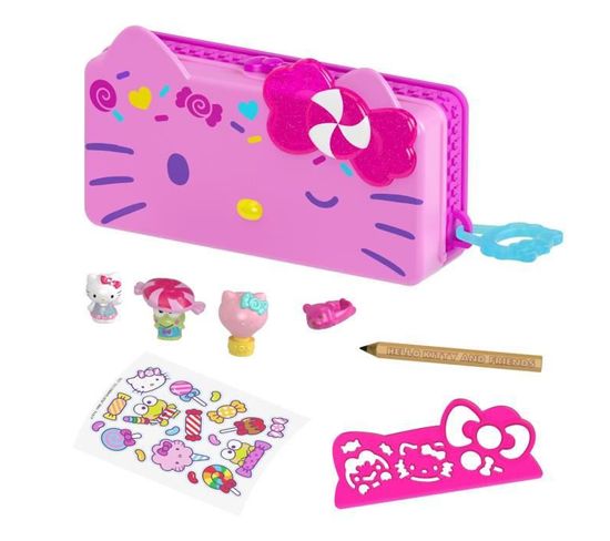 Hello Kitty Coffret Fete A La Plage Et Accessoires Surprises