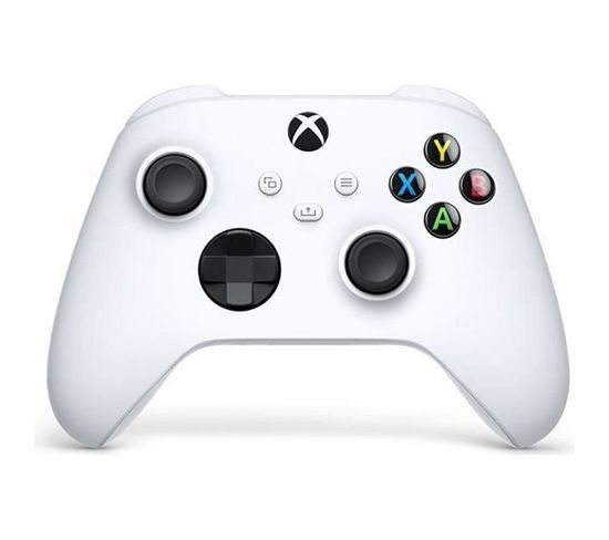 Manette Xbox Series Sans Fil Nouvelle Génération – Robot White – Xbox Series / Xbox One / Windows 10