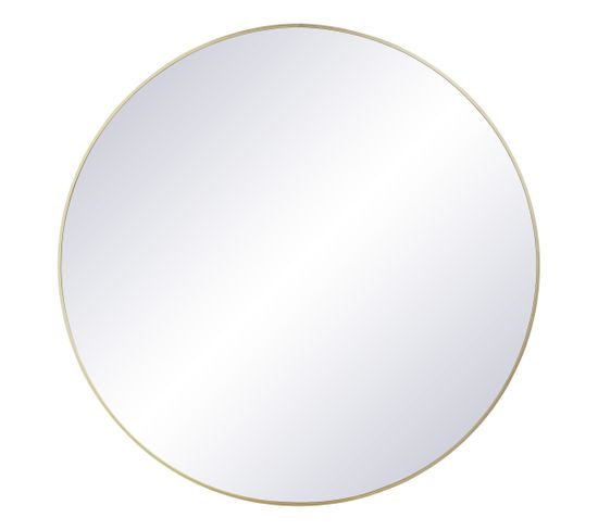 Miroir rond D100 cm CIRCLE Doré
