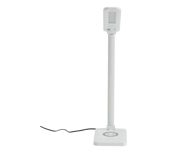 Lampe de bureau LED H. 45 cm LOIS Blanc mat