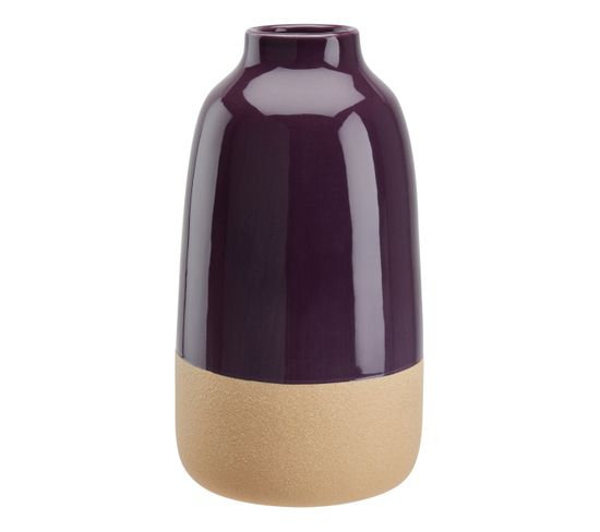 Vase H25 cm LINO Violet