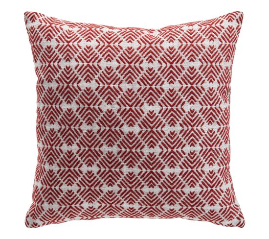 Coussin 40x40 cm TANIA Rouge