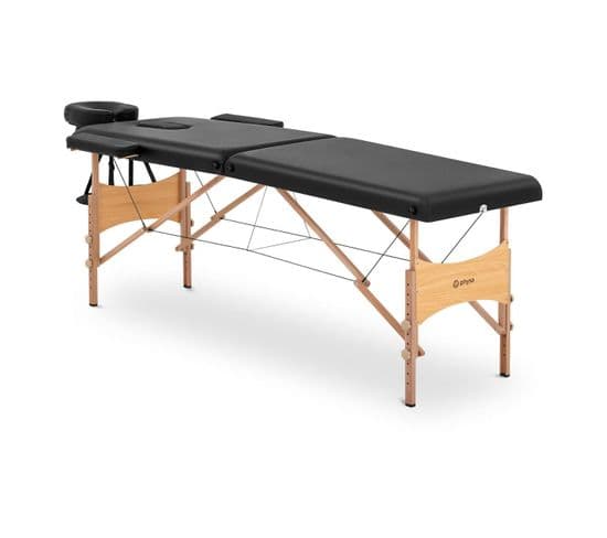 Table De Massage Pliante Pliable Professionnelle Lit Portable En Bois Portative Matériel À Domicile