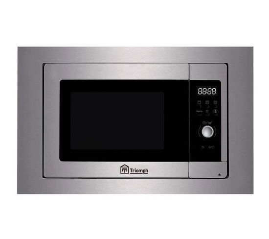 Four Micro-ondes Intégrable - Porte Push and Pull - 20 Litres - Inox - Tjmoi20x