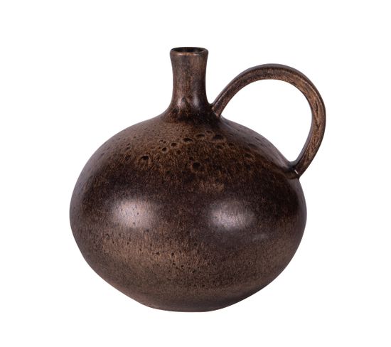 Vase Pompéi Brun 19,5 Cm