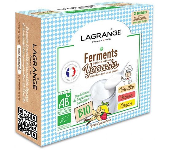 Ferments Pour Yaourts Aromatisés Lagrange 385002
