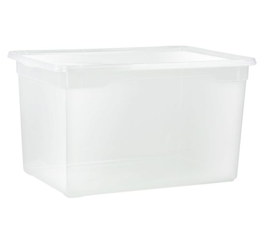 Boîte de rangement CLEAR BOX MAXI 46 litres / Transparent