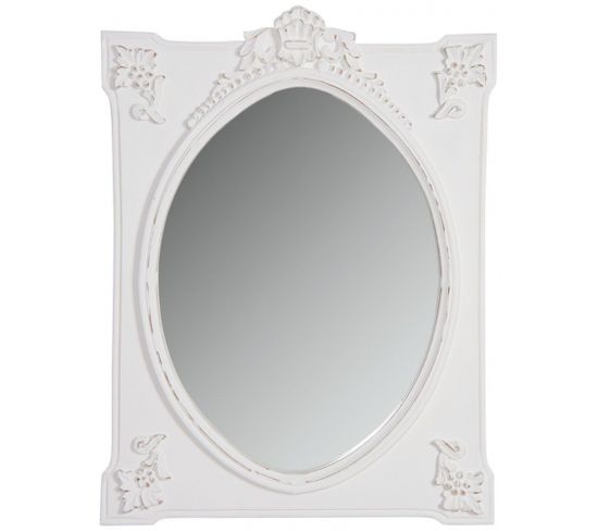 Miroir Rectangulaire Blanc