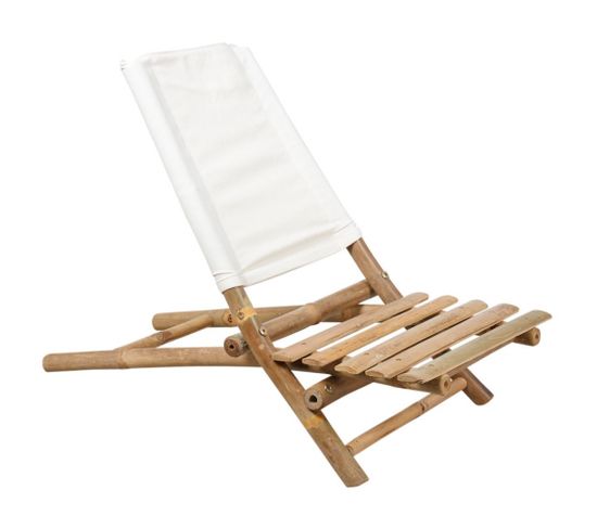 Chaise De Plage En Bambou