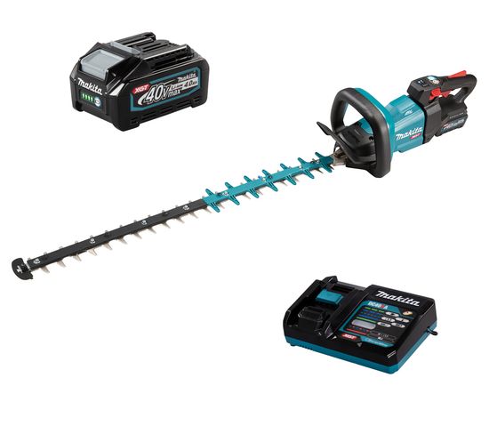 Taille-haie 40v Max Xgt 75cm + Batterie 4,0ah + Chargeur - Makita - Uh005gm101