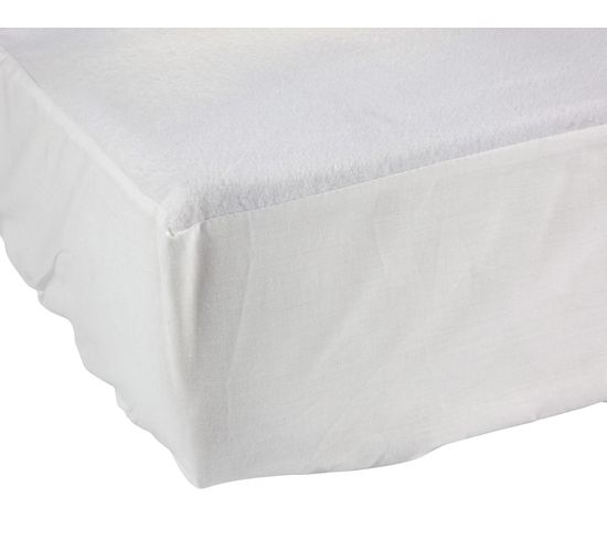 protege matelas 160x200 cm dreamea tendresse alese protege matelas but